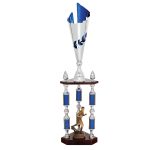 Trofeo columna grabado varios deportes