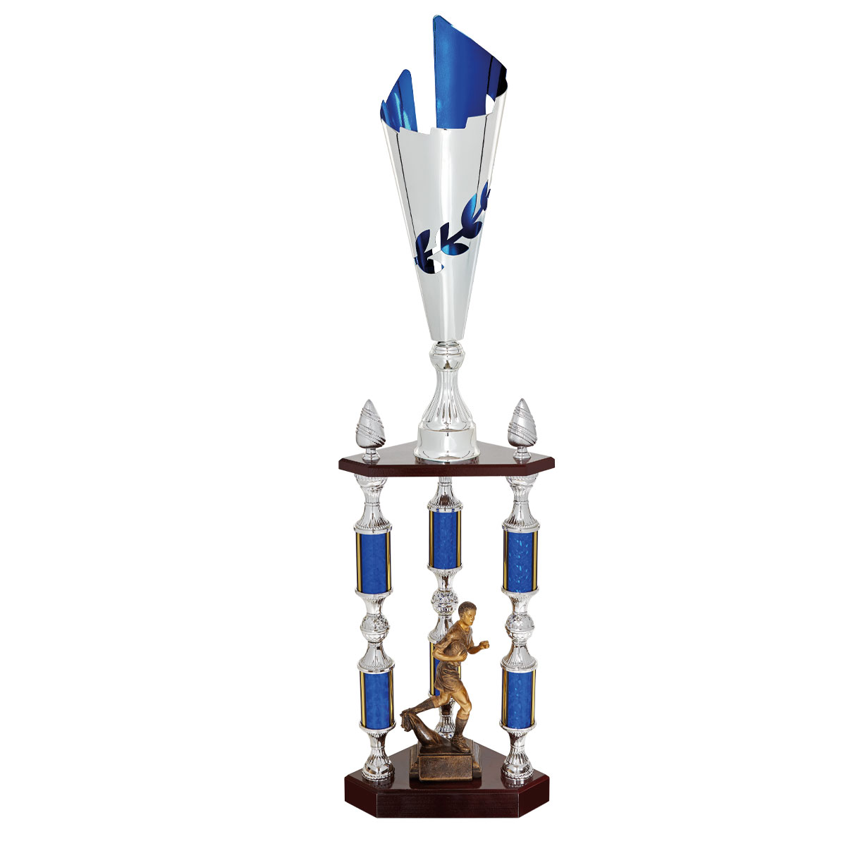 104-3311 Trofeo columna grabado varios deportes - Imagen 1