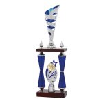 Trofeo columna grabado varios deportes