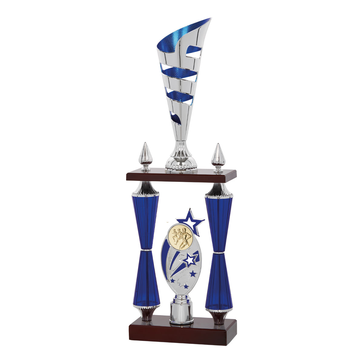 106-4831 Trofeo columna grabado varios deportes - Imagen 1