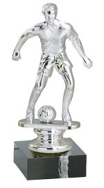 Trofeo fútbol oro, plata bronce abs metalizado grabado - Imagen 2