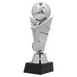Trofeo fútbol abs metalizado grabado 2401L