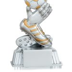 Trofeo portero fútbol resina grabado 18906