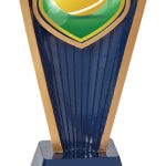 Trofeo pádel resina grabado