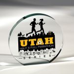 Trofeo cristal grabado