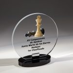 Trofeo cristal grabado