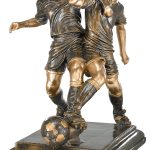 Trofeo fútbol resina grabado 20301