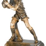 Trofeo rugby resina grabado 20310