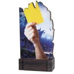 Trofeo arbitro madera grabado 22401