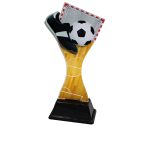 Trofeo fútbol metacrilato grabado 22731