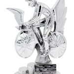 Trofeo resina ciclismo grabado 4544