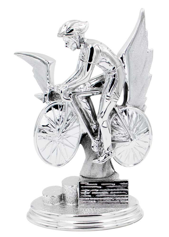 24-4544 Trofeo resina ciclismo grabado 4544 - Imagen 1