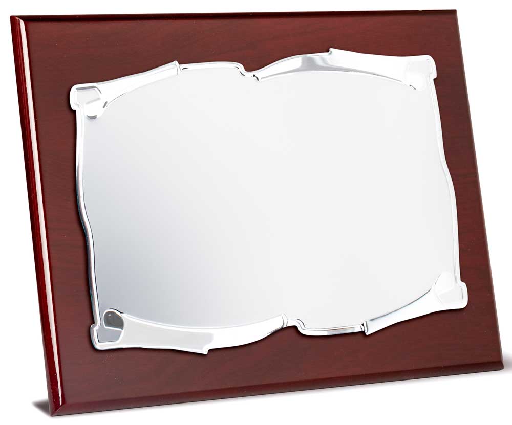 24-4623-0 Placa de homenaje de Aluminio plateado 4623 - Imagen 1