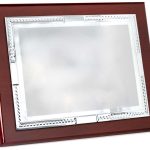 Placa aluminio especial sublimación grabada a color con estuche 4647