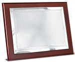 Placa homenaje aluminio especial sublimación grabada 4648