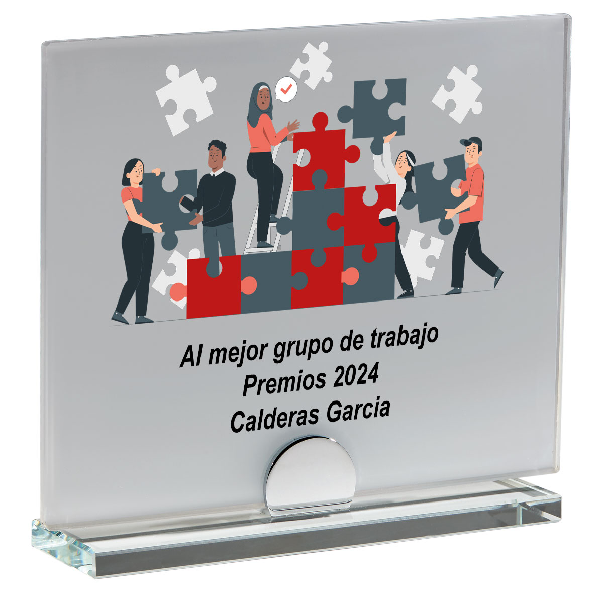 24131 Placa cristal especial color sublimación - Imagen 1