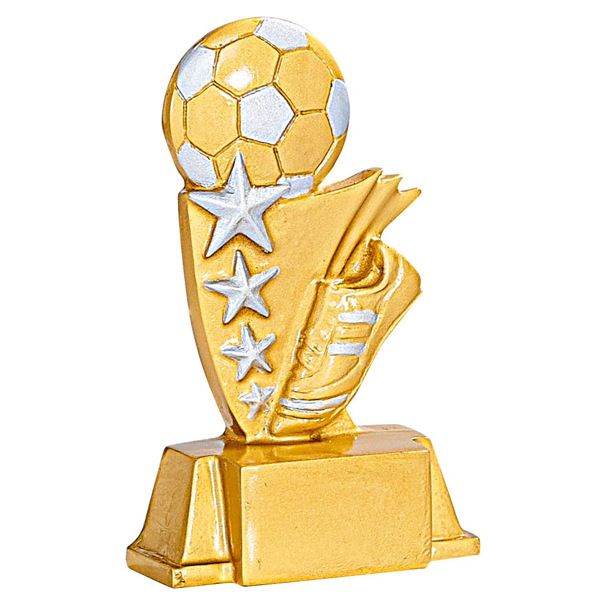 24931 Trofeo fútbol resina grabado 24931 - Imagen 1