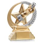 Trofeo portero fútbol resina grabado 31316