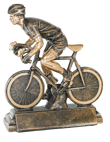 52501 Trofeo ciclismo carretera resina grabado 52501 - Imagen 1