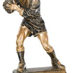 Trofeo rugby resina grabado 52505