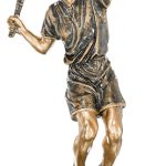Trofeo tenis masculino resina grabado 52531