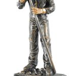 Trofeo billar resina grabado 52573