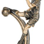 Trofeo fútbol femenino resina grabado 52574
