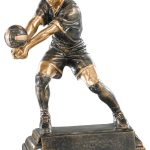 Trofeo voleibol resina grabado 52577