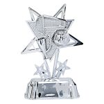 Trofeo fútbol abs metalizado grabado 56902