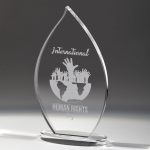Trofeo metacrilato grabado