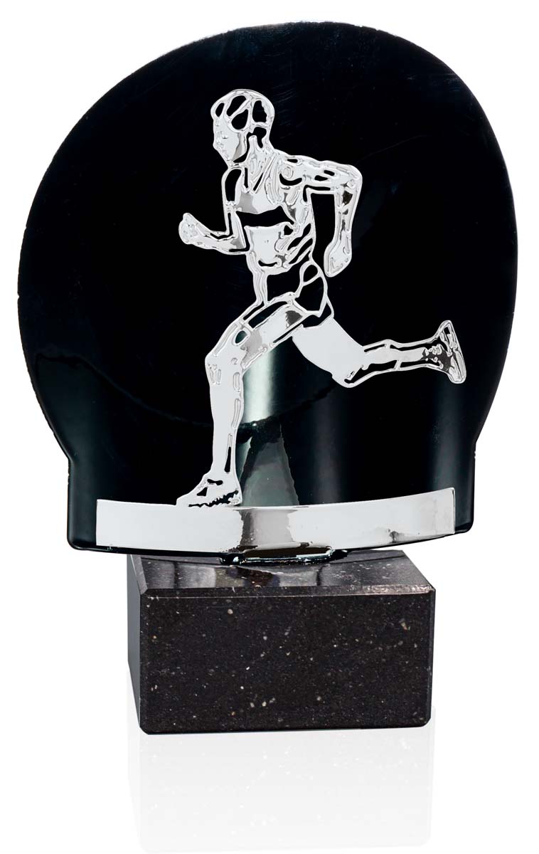 FM02A Trofeo atletismo plata metal grabado FM02A - Imagen 1
