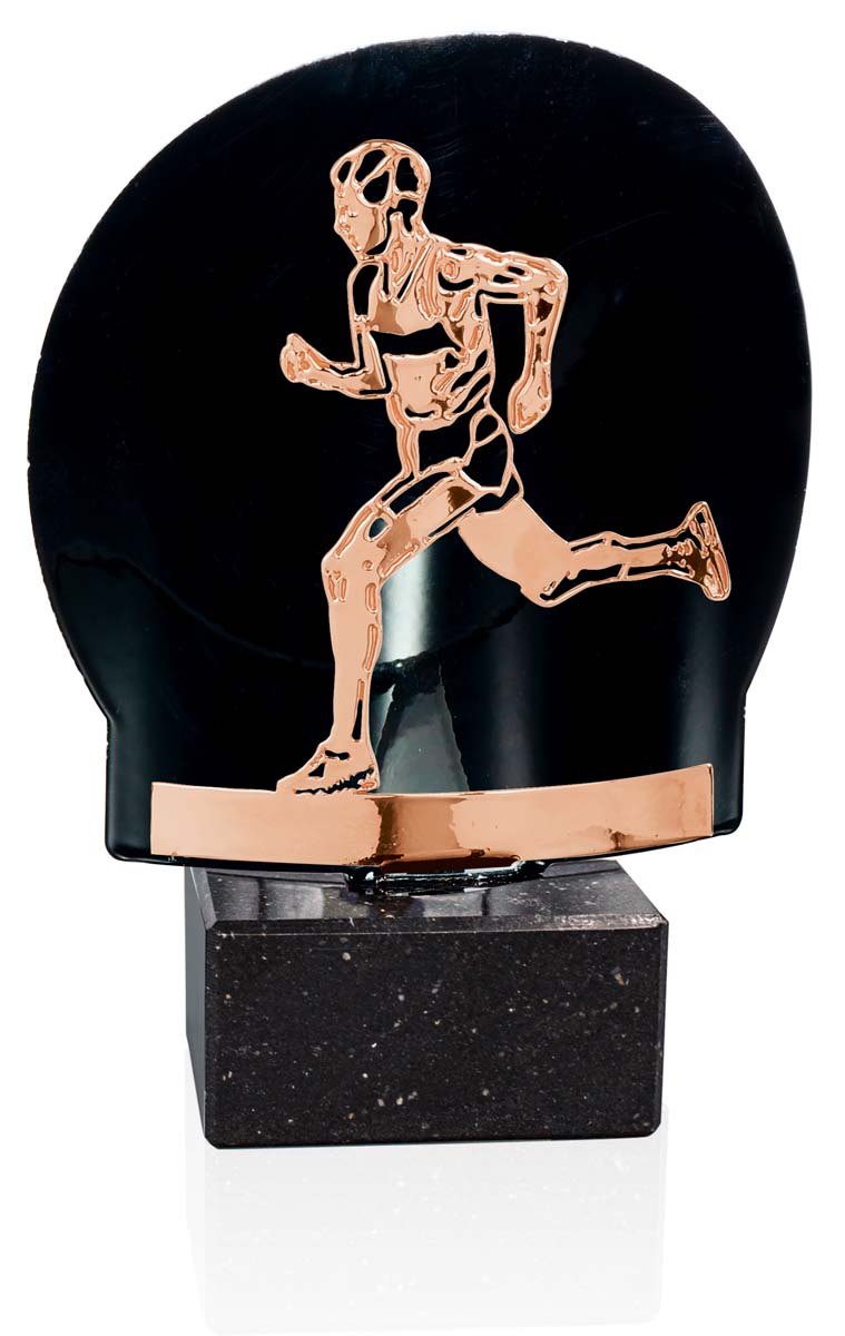 FM02B Trofeo atletismo bronce metal grabado FM02B - Imagen 1