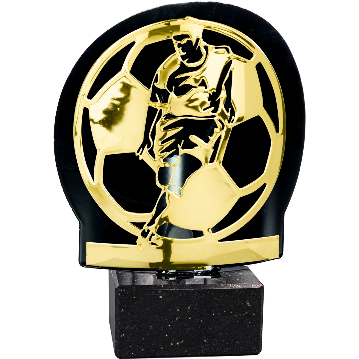 FM06-1 Trofeo fútbol metal grabado FM06 - Imagen 1