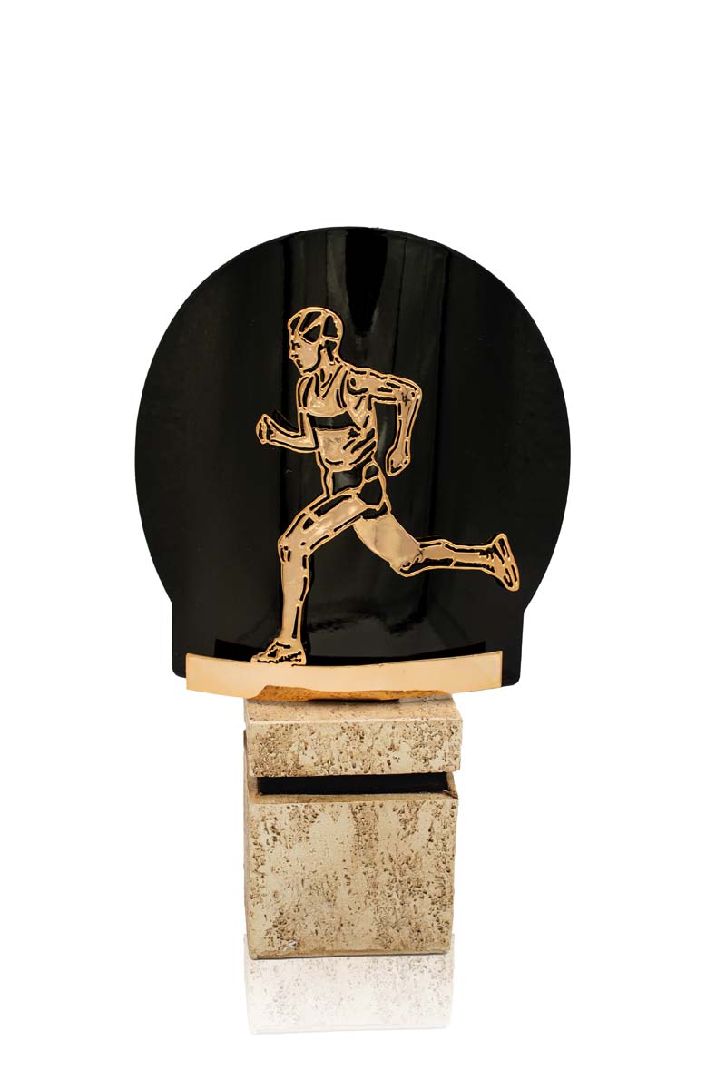 FX02B Trofeo atletismo cobre metal grabado FX02B - Imagen 1