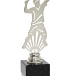 Trofeo tenis metal grabado