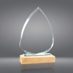 Trofeo cristal grabado 1012