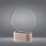 Trofeo cristal grabado 1015