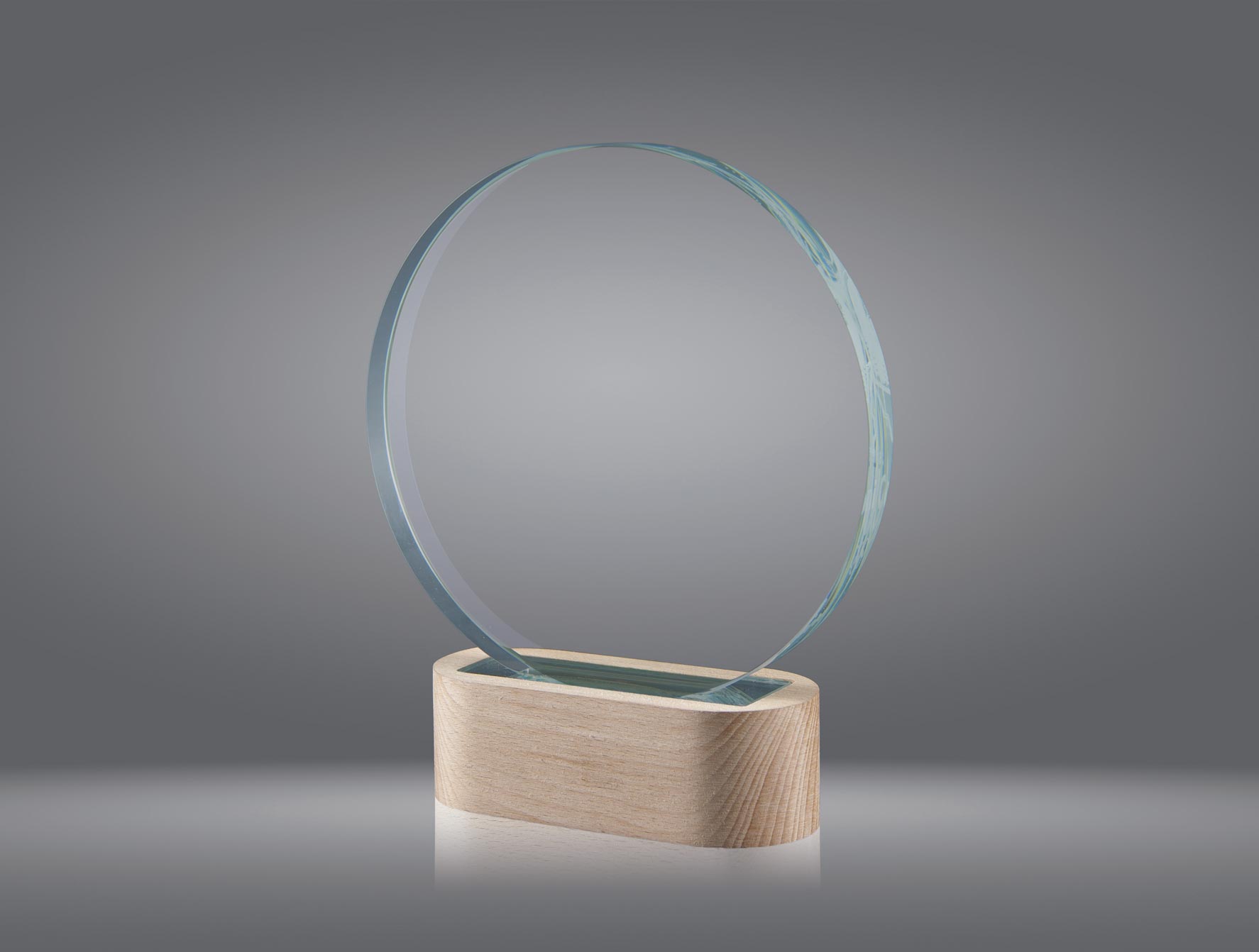 1015 Trofeo cristal grabado 1015 - Imagen 1
