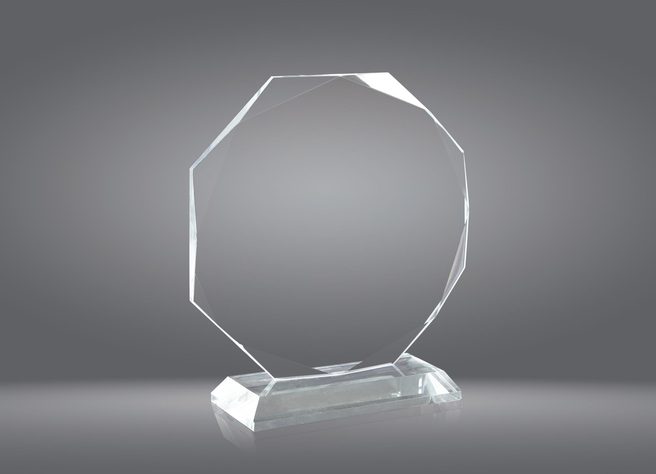 1025 Trofeo cristal grabado 1025 - Imagen 1