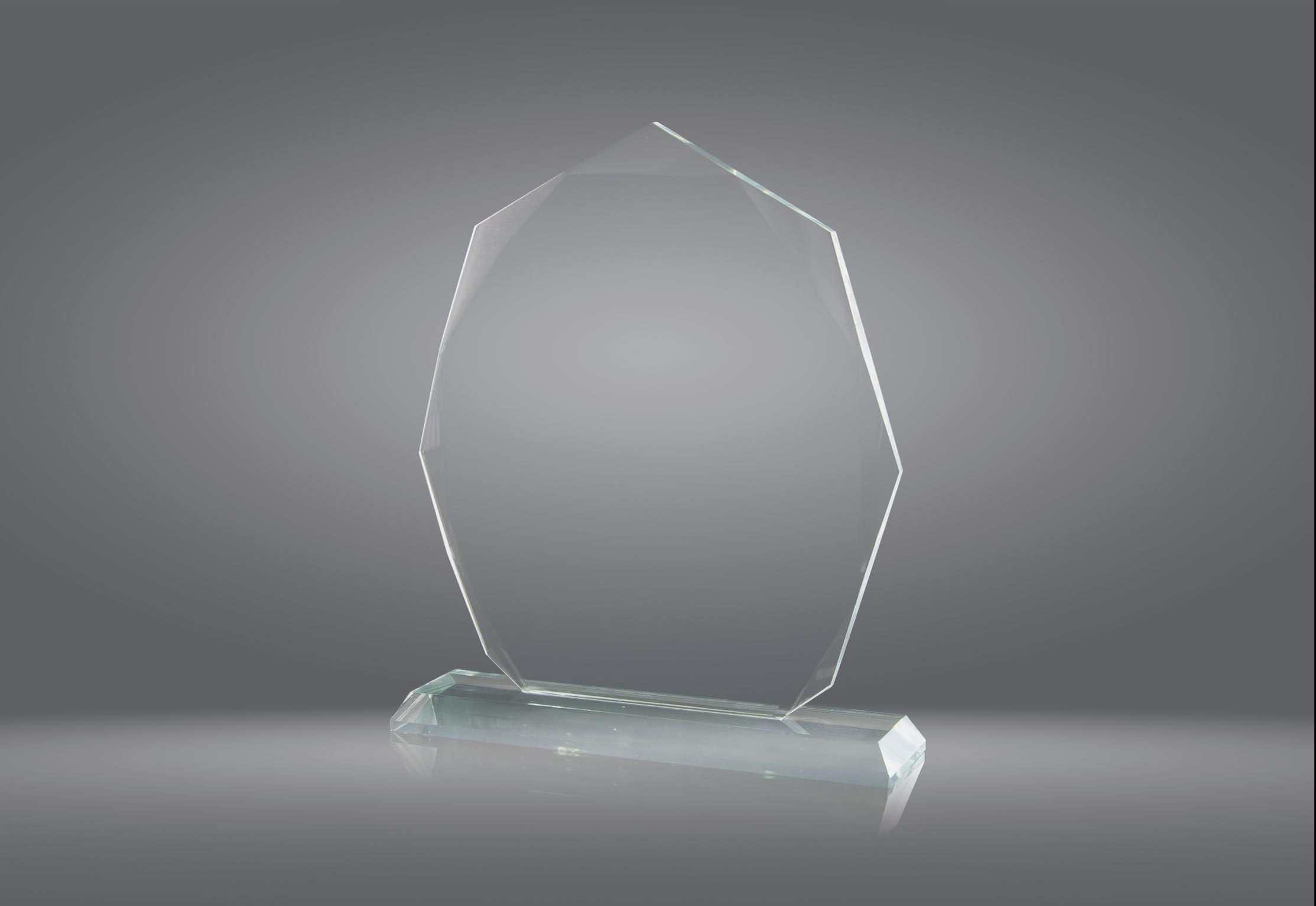 1032 Trofeo cristal grabado - Imagen 1