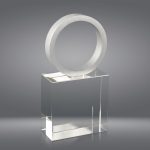 Trofeo cristal grabado 1050