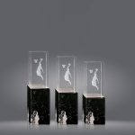 Trofeo cristal grabado 1052