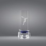 Trofeo cristal grabado 1054