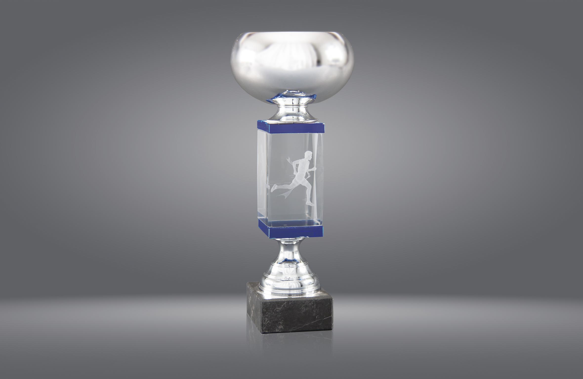 1061 Trofeo cristal grabado 1061 - Imagen 1