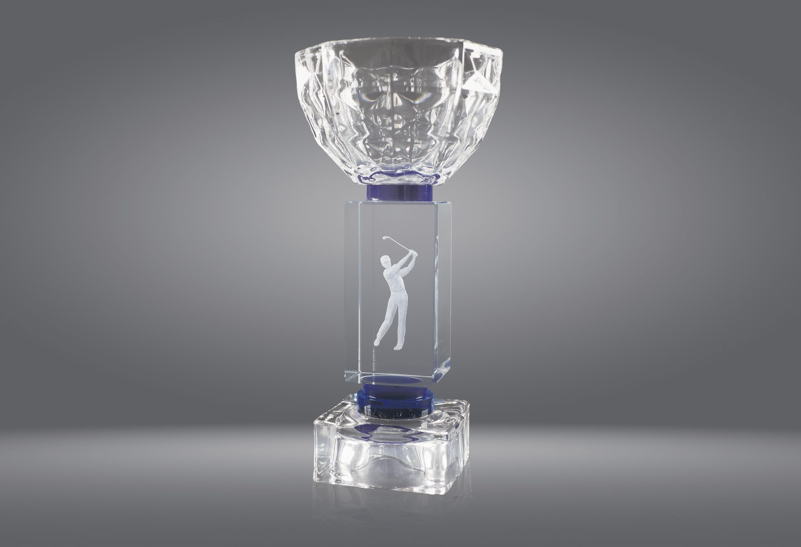 1062 Trofeo cristal grabado 1062 - Imagen 1