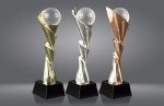 Trofeo cristal varios deportes grabado 1065