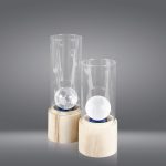 Trofeo cristal varios deportes grabado 1066