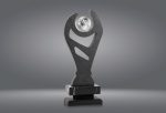 Trofeo cristal varios deportes grabado 1067