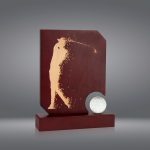 Trofeo cristal varios deportes grabado 1068