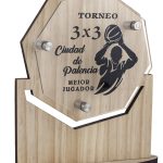 Trofeo madera grabado 1126